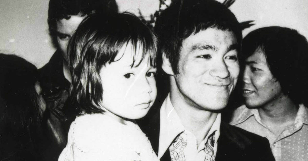Shannon Lee i Bruce Lee