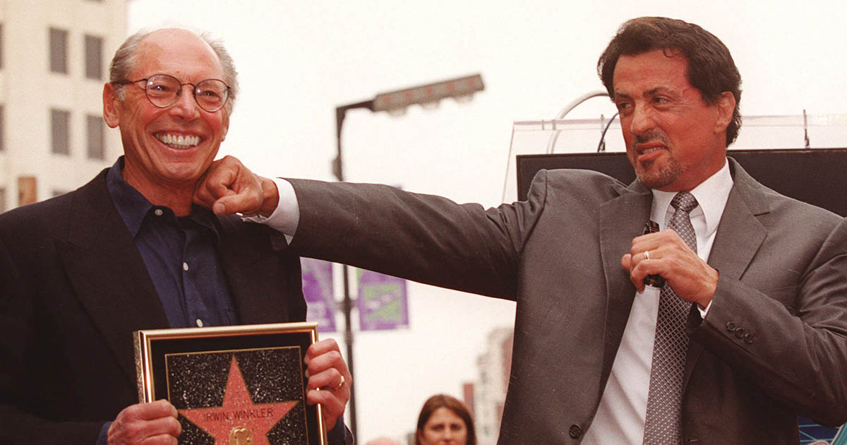 Na zdjęciu: Sylvester Stallone i Irvin Winkler.